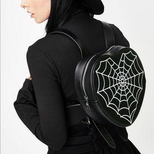 Valfre heart shaped spiderweb bag